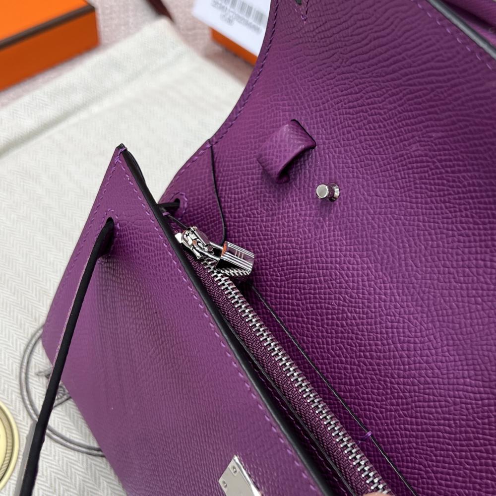 Hermès Kelly To Go Epsom 19cm Anemone 