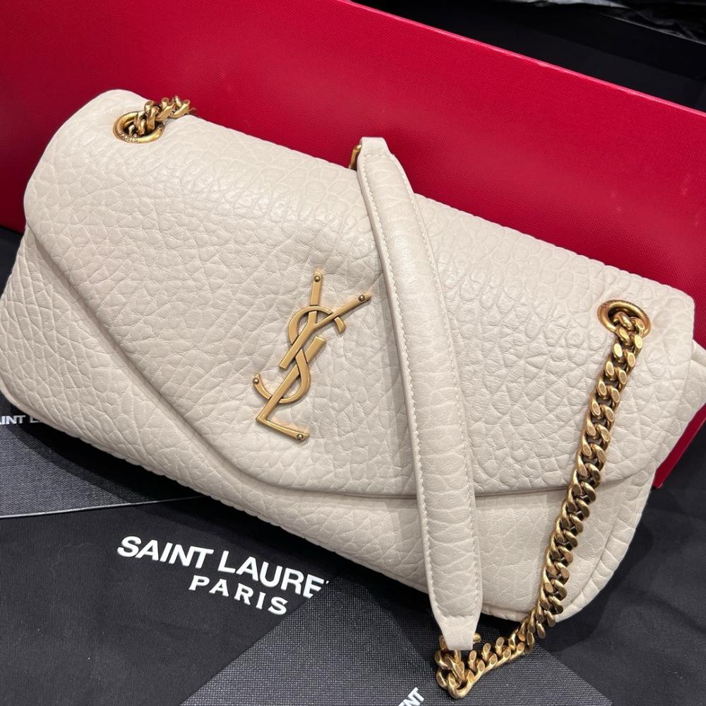 Sain Laurent Calypso Küçük Taneli Kuzu Derisinden Çanta - Glimmer of Luxury