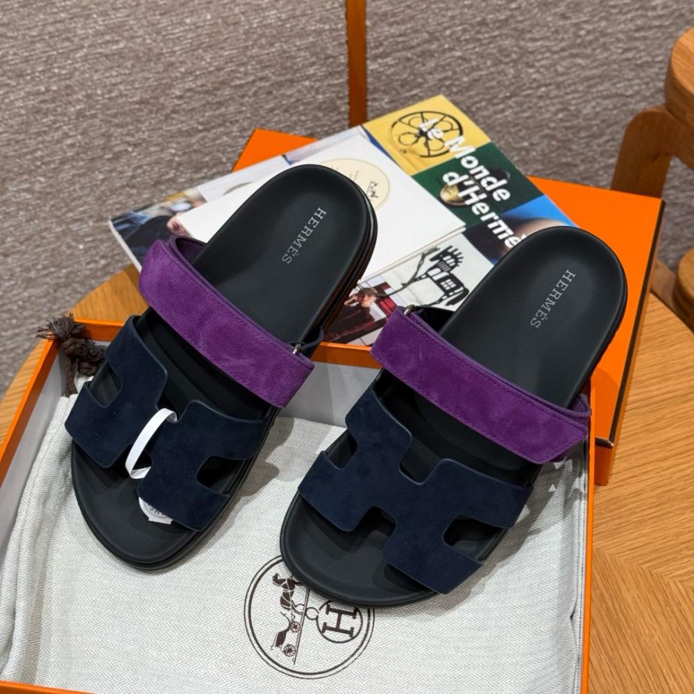 Hermès Chypre Sandals - Clay Beige