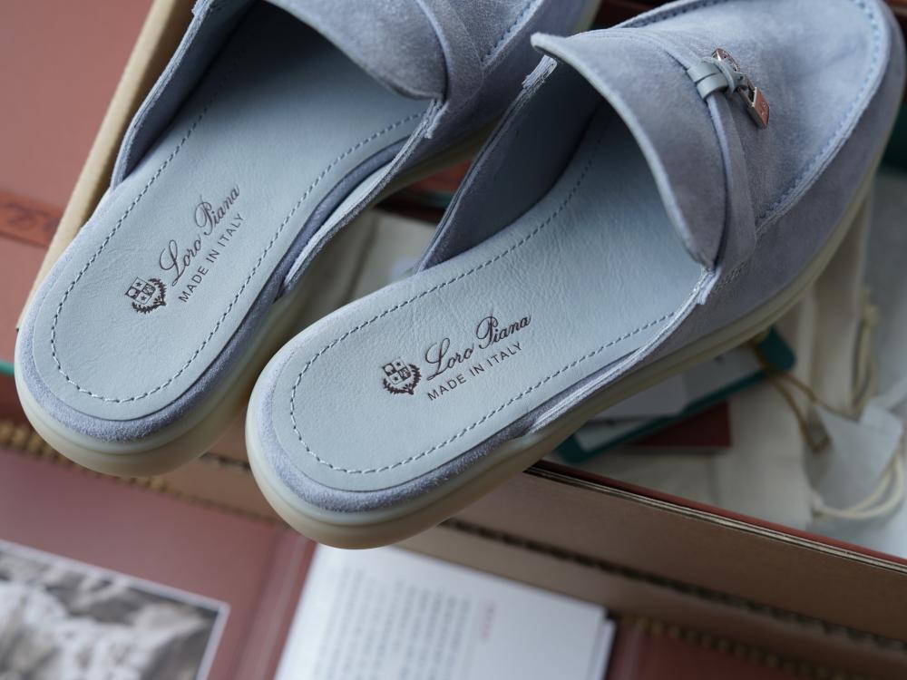 Loro Piana Charms Walk Babouche Loafer