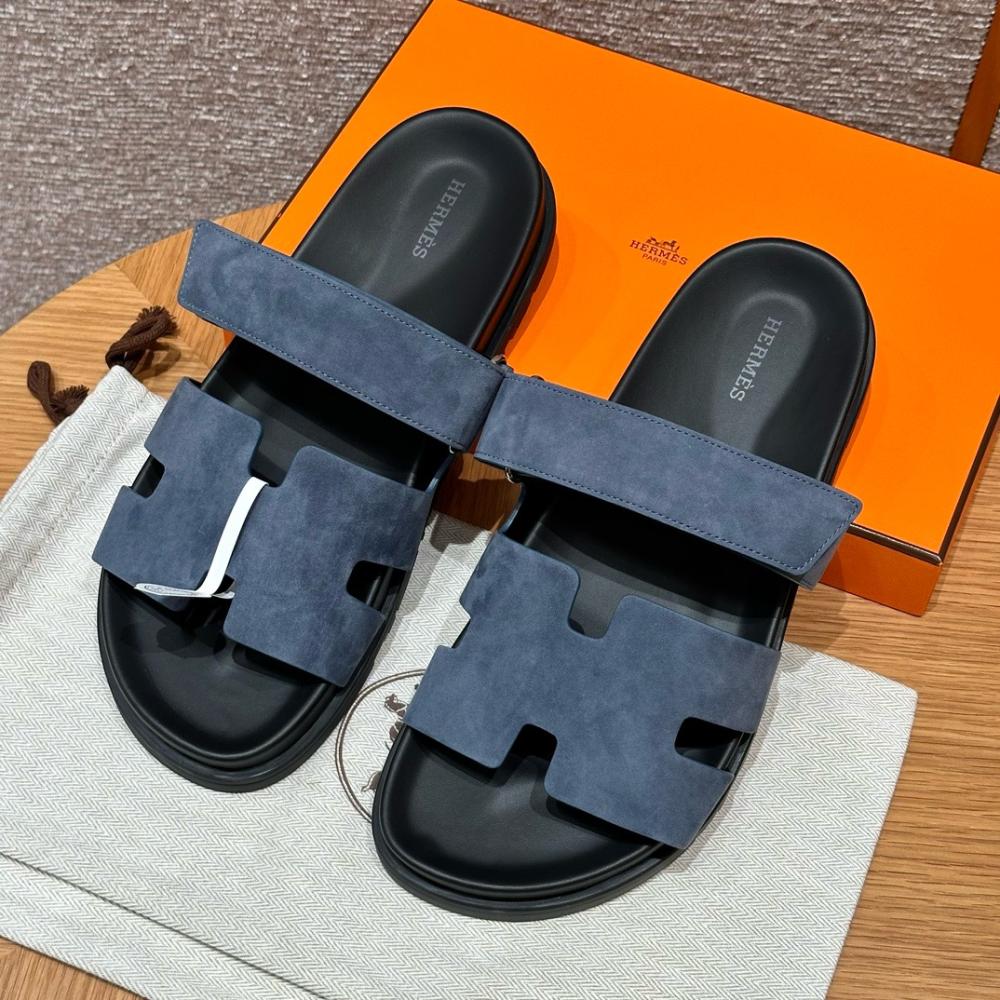 Hermès Chypre Sandals - Clay Beige