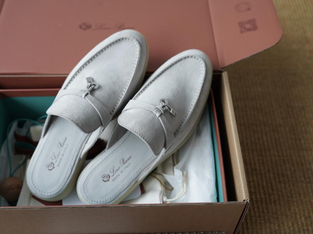 Loro Piana Charms Walk Babouche Loafer