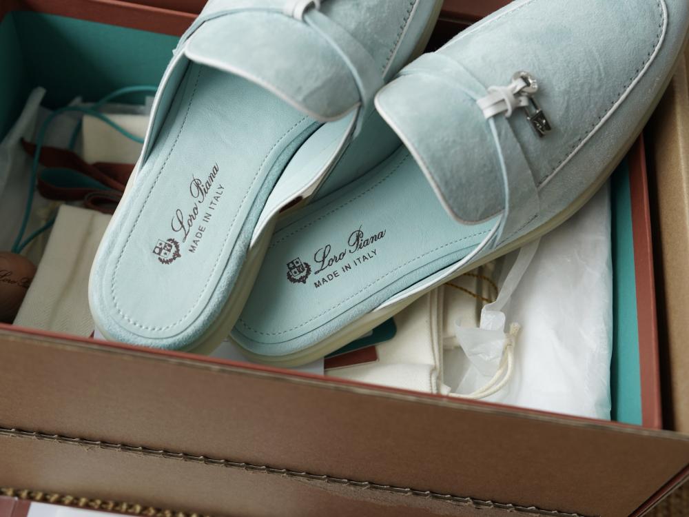 Loro Piana Charms Walk Babouche Loafer