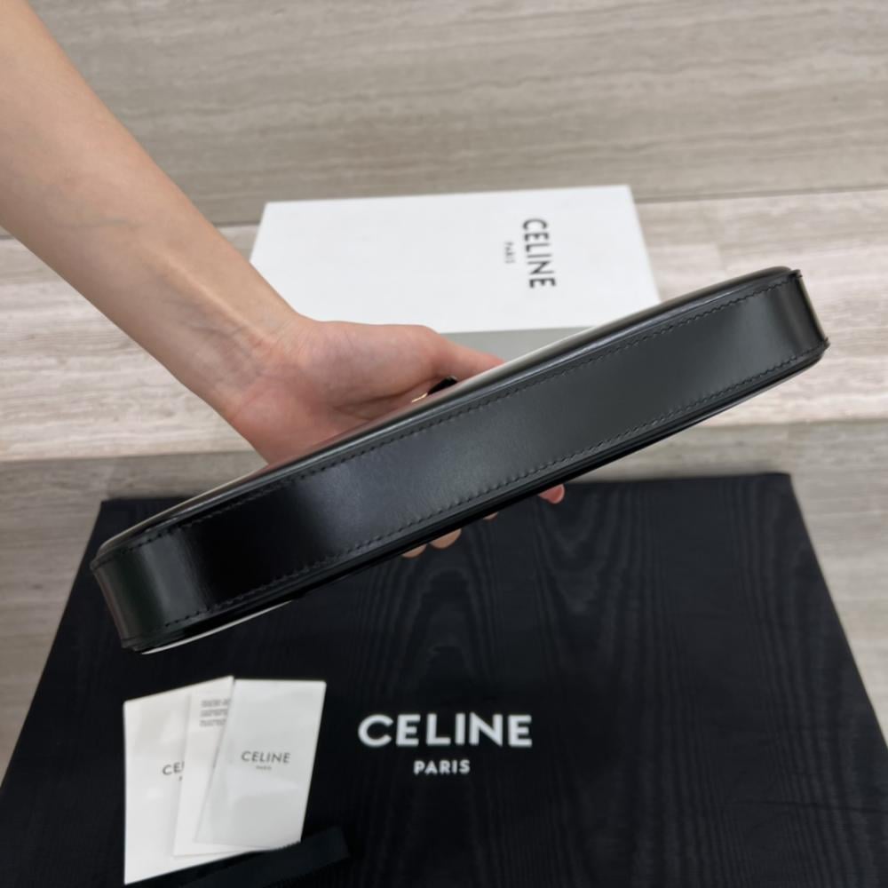 Celine Tina Shiny Calfskin Shoulder Bag 