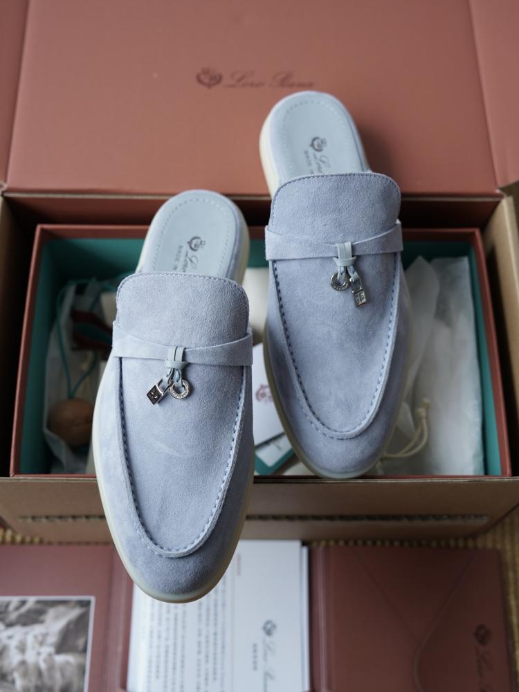 Loro Piana Charms Walk Babouche Loafer