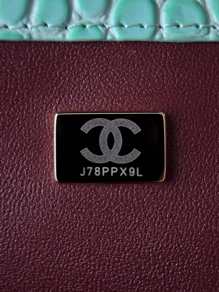 Chanel Küçük Cerf Alışveriş Çantası – Petrol Yeşili
