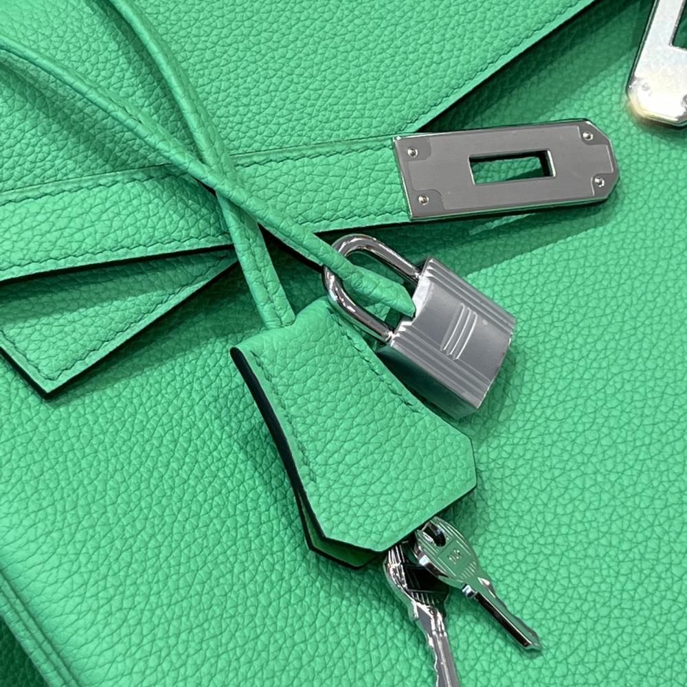 Hermès Kelly 25 Almond Green Epsom Leather with Gold Hardware (Ghw)