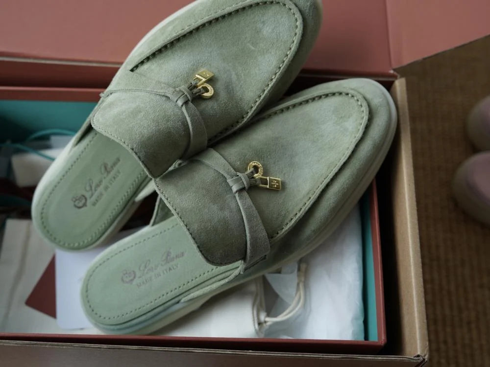 Loro Piana Charms Walk Babouche Loafer