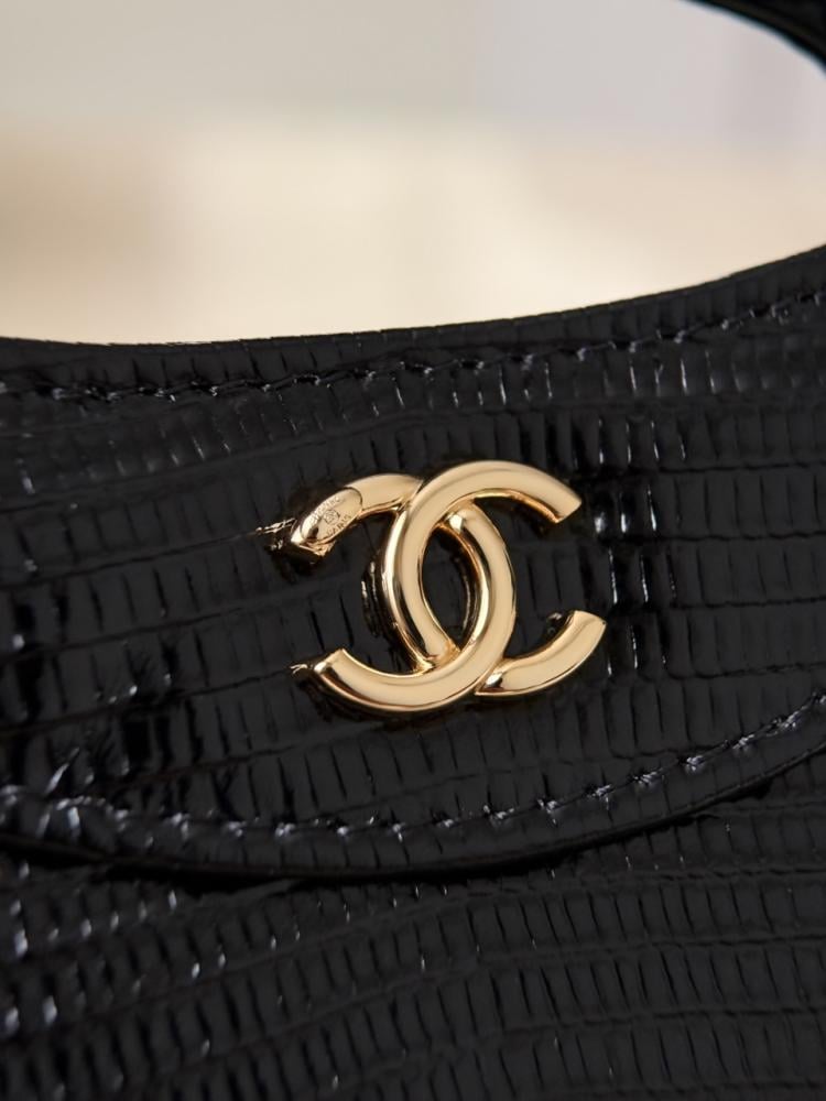 Chanel Nano 31 Kertenkele Kabartmalı Alışveriş Çantası