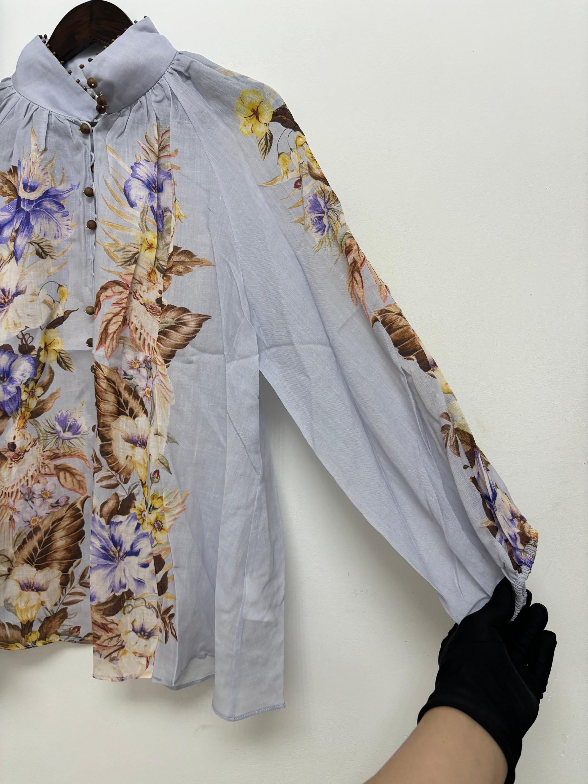 ZIMMERMAN Lantern Sleeve Shirt