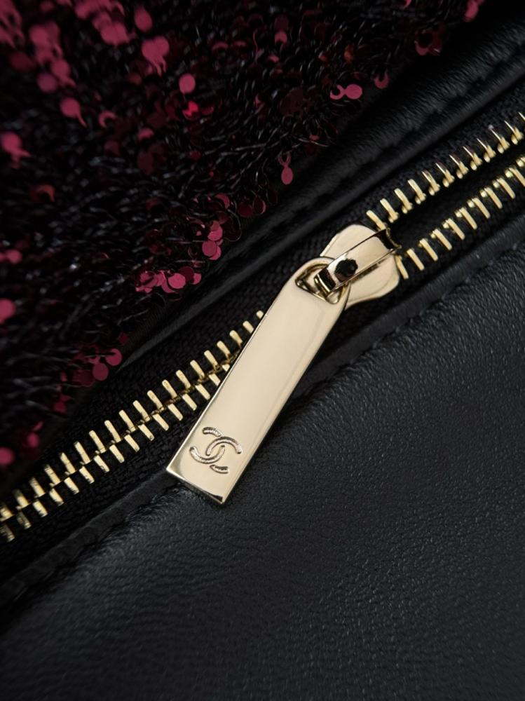 Chanel CF20 Evening Bag – Vinyl &amp; Sequin Special Edition