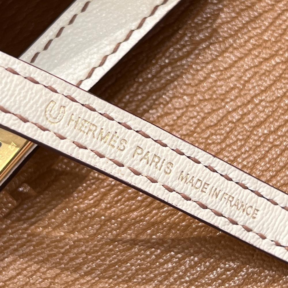 HERMES KELLY 20 MINI SELLIER ANEMONE EPSOM GOLD HARDWARE