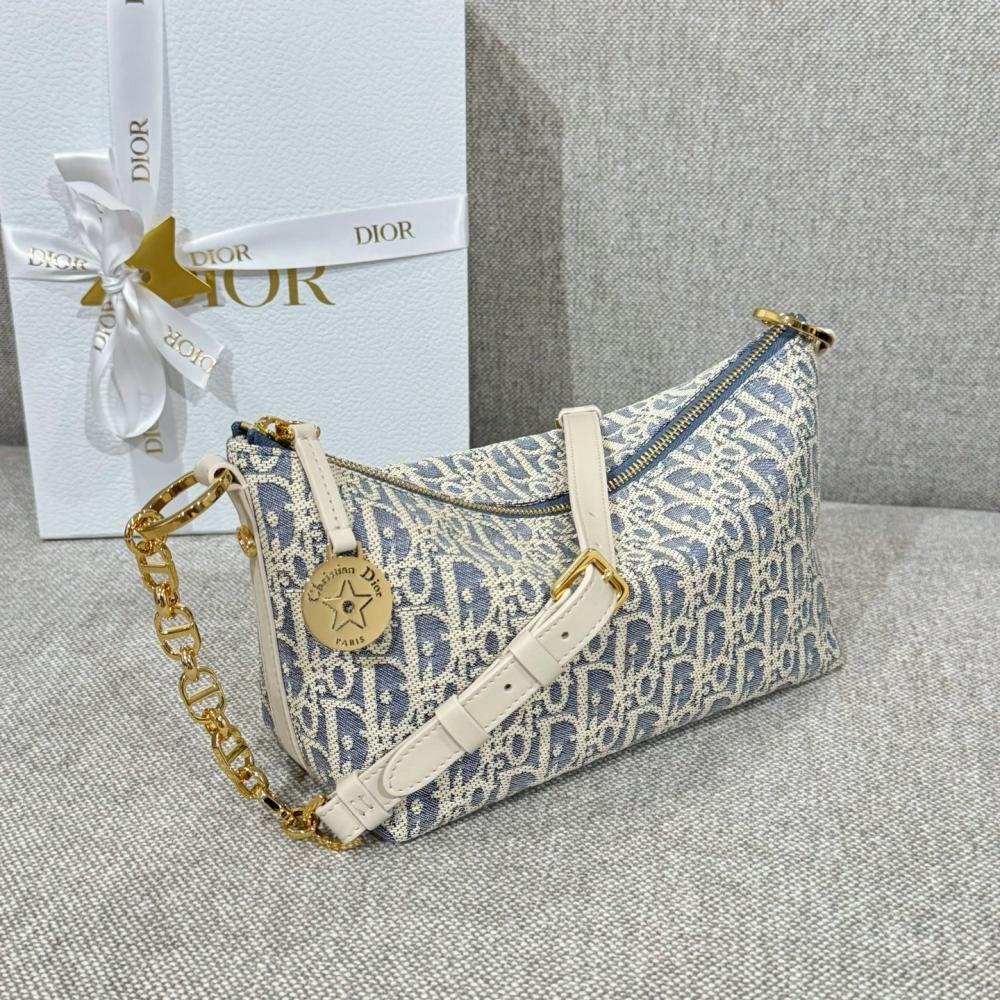 Diorstar Chain Hobo Bag 