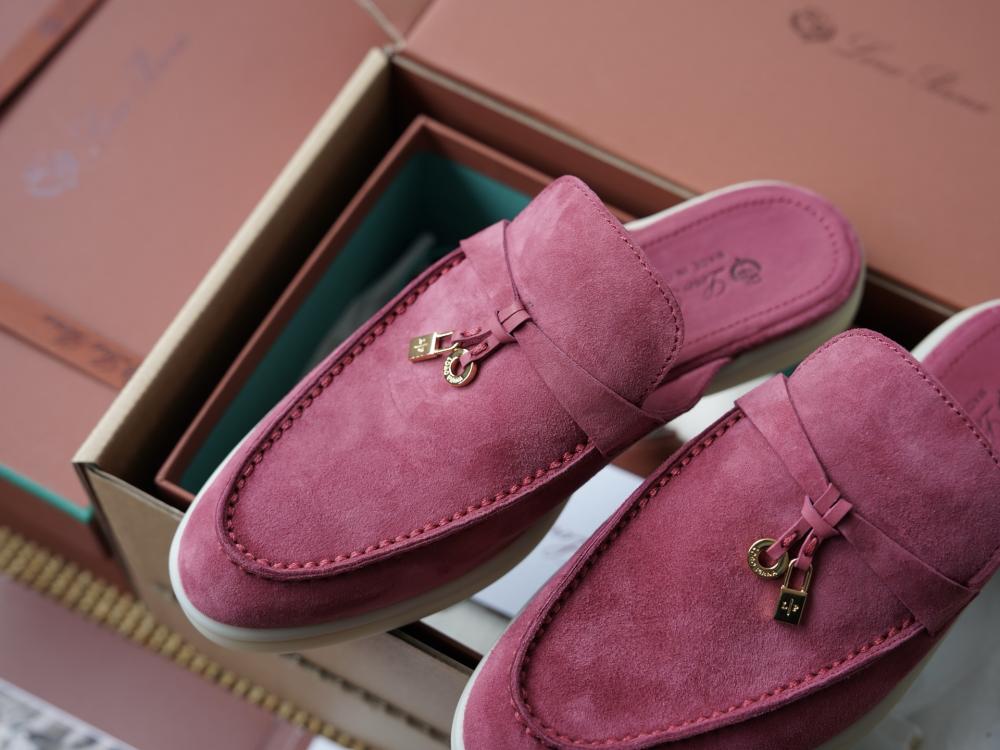 Loro Piana Charms Walk Babouche Loafer