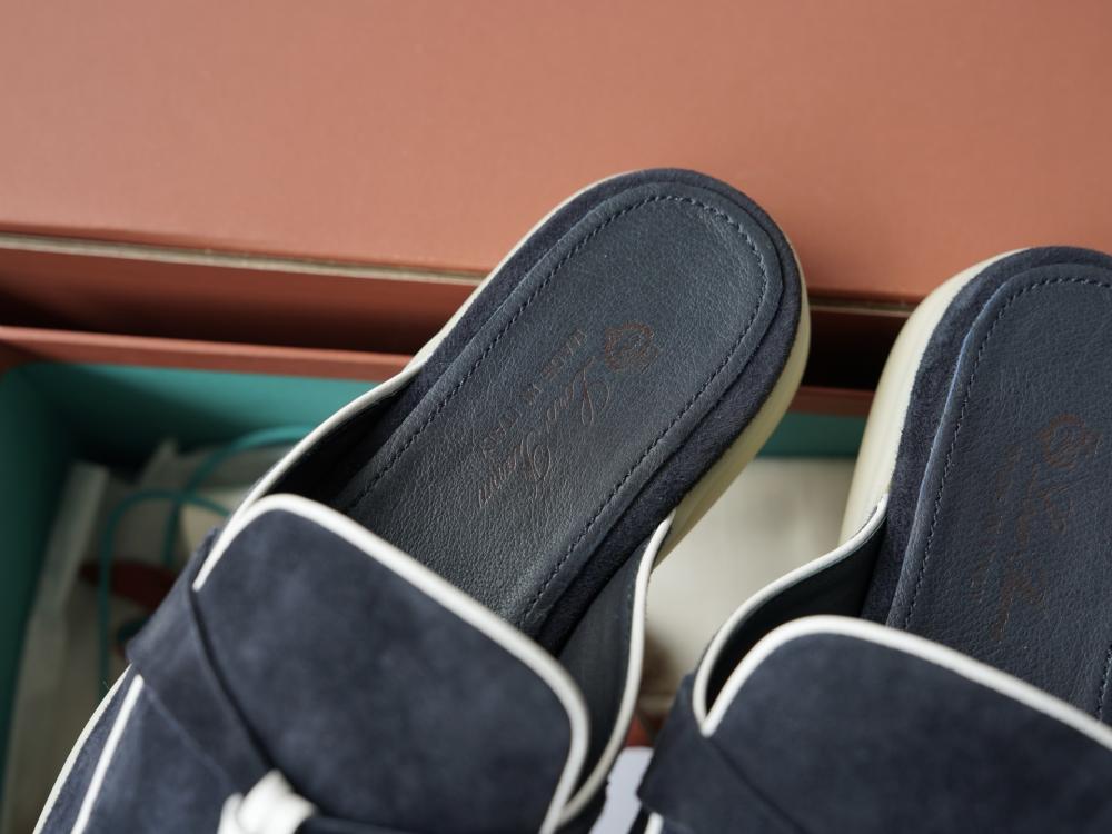 Loro Piana Charms Walk Babouche Loafer