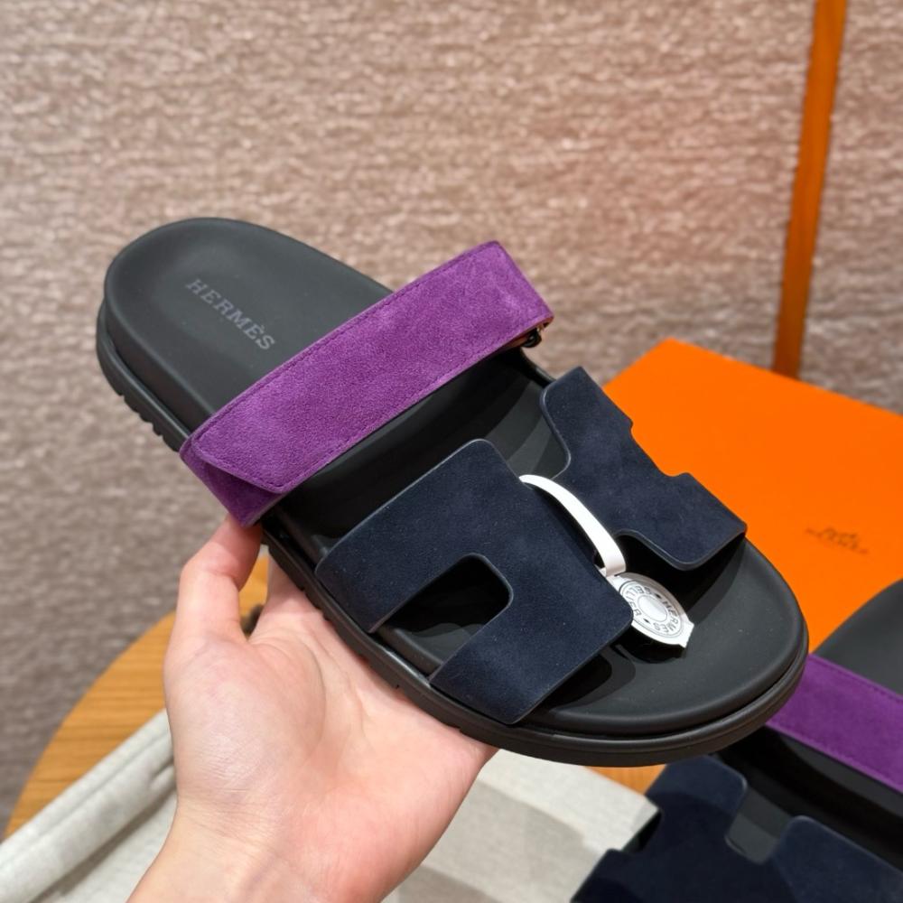 Hermès Chypre Sandals - Clay Beige
