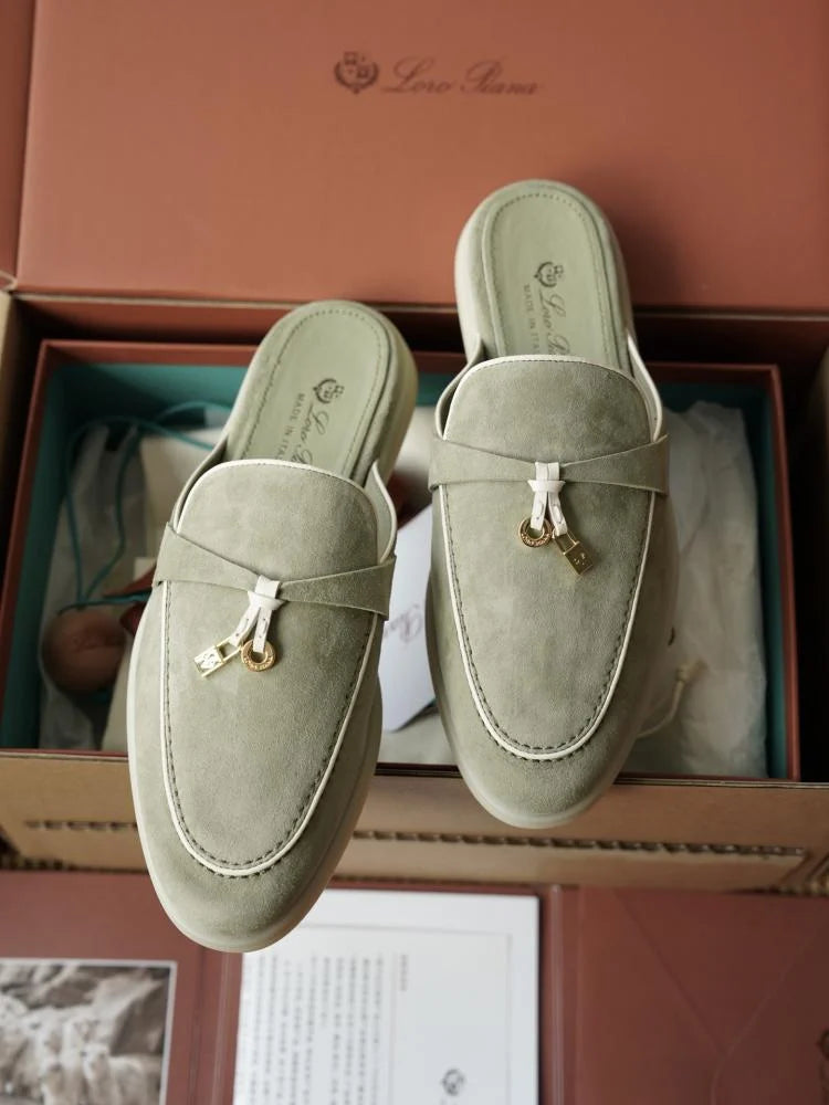 Loro Piana Charms Walk Babouche Loafer