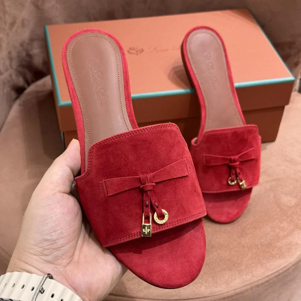 Loro Piana Summer Charms Ser Kadın Sandalet - Simyacı (L01V) - Glimmer of Luxury