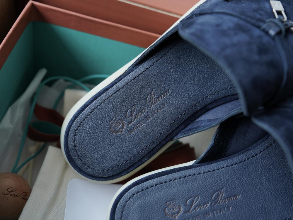 Loro Piana Charms Walk Babouche Loafer