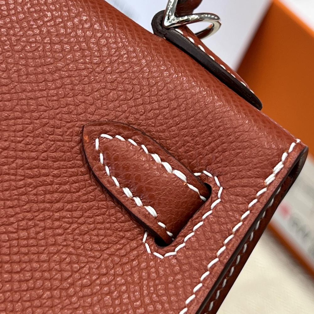 HERMES KELLY 20 MINI SELLIER ANEMONE EPSOM GOLD HARDWARE