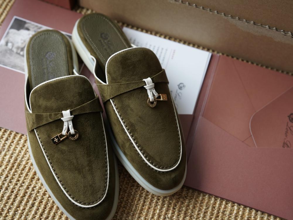 Loro Piana Charms Walk Babouche Loafer