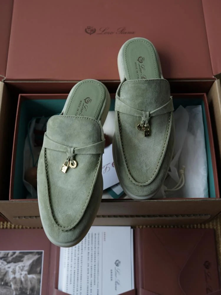 Loro Piana Charms Walk Babouche Loafer