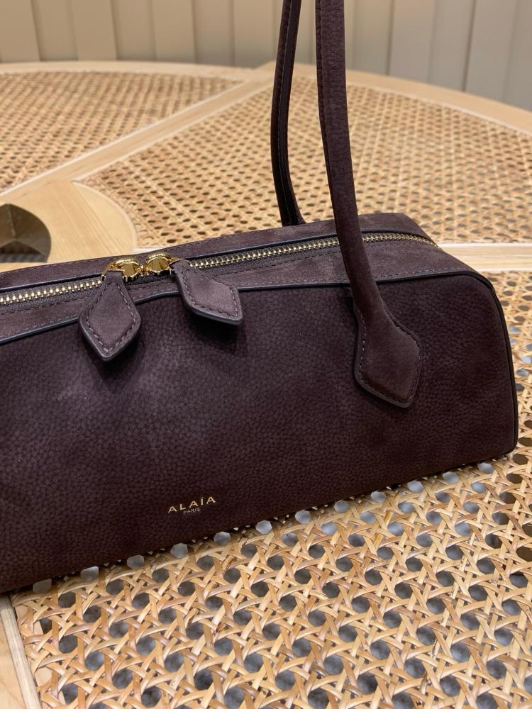 ALAÏA – Le Teckel Suede Shoulder Bags