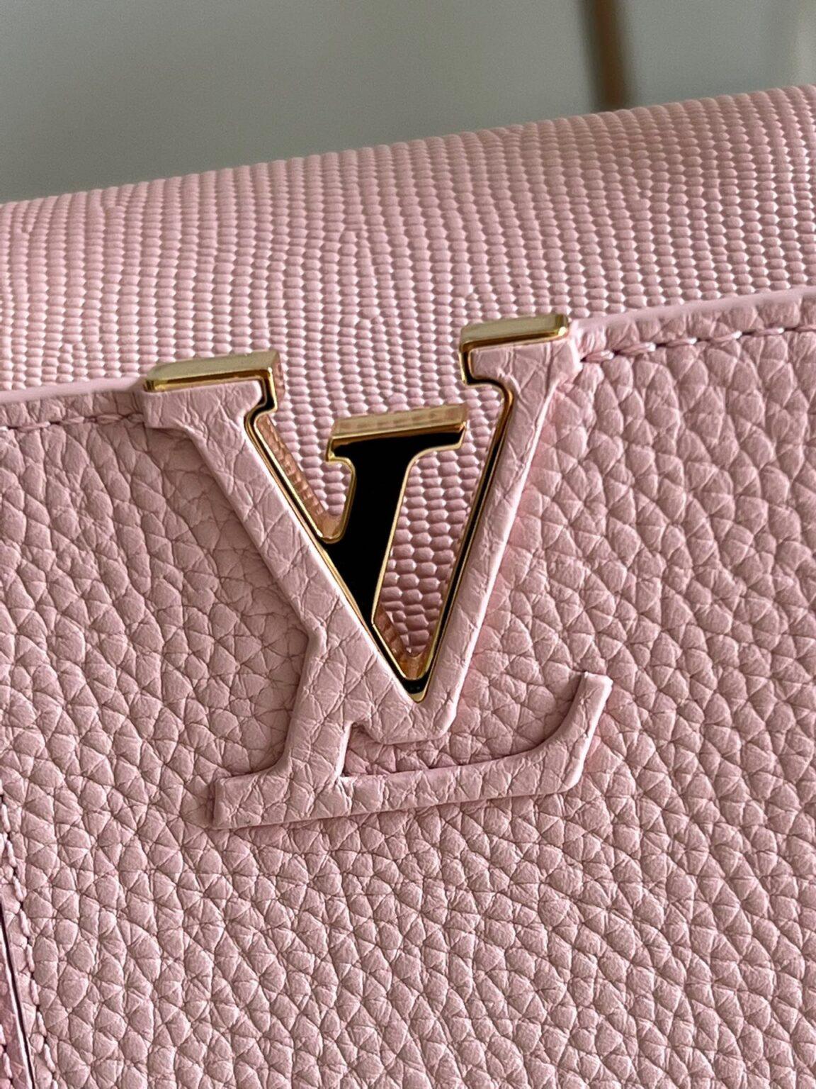 Louis Vuitton Capucines BB Pembe Yapbozlu Küçük Çanta - Glimmer of Luxury