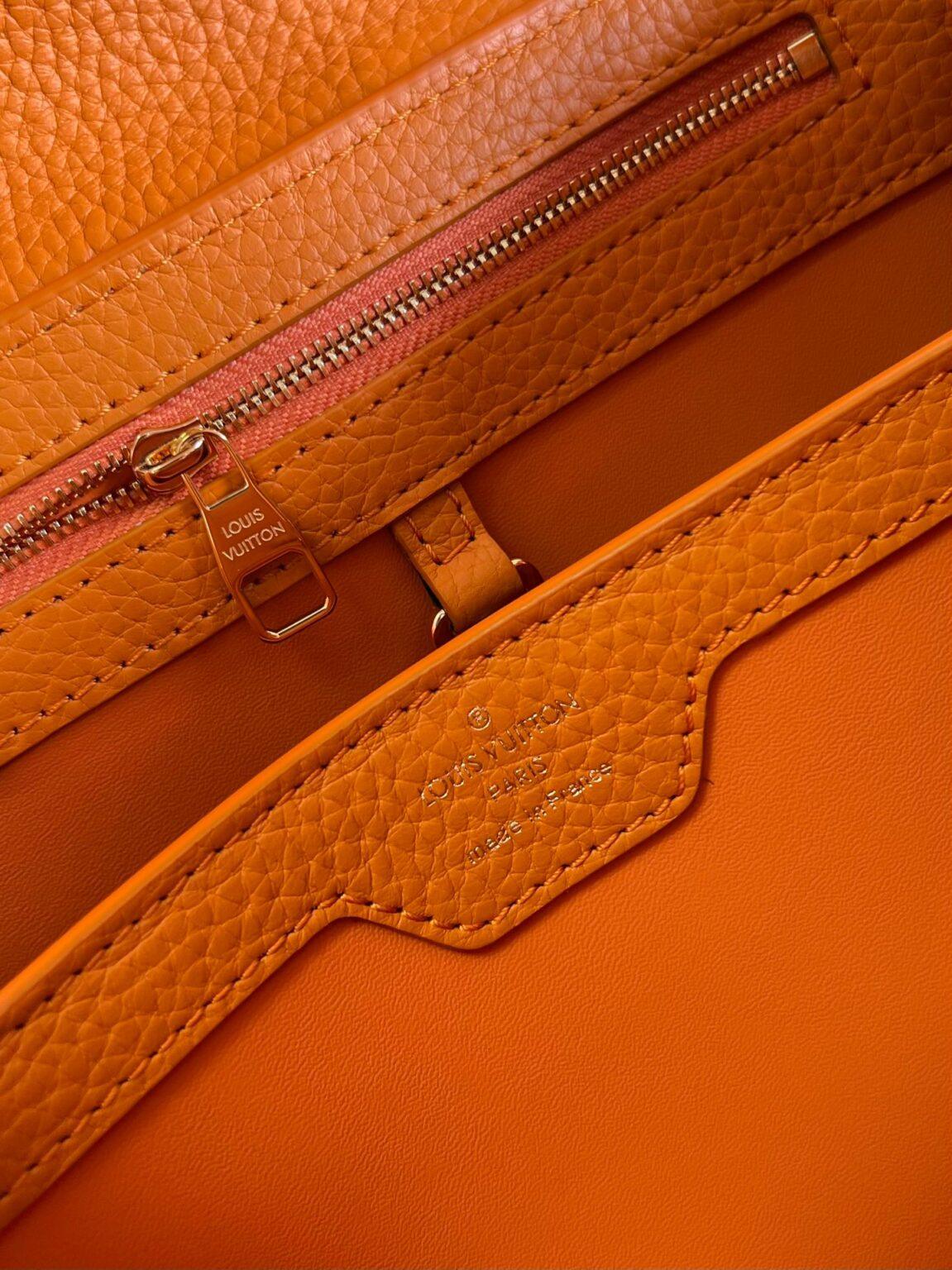 Louis Vuitton Capucines BB Altın Renkli Küçük El Çantası - Glimmer of Luxury