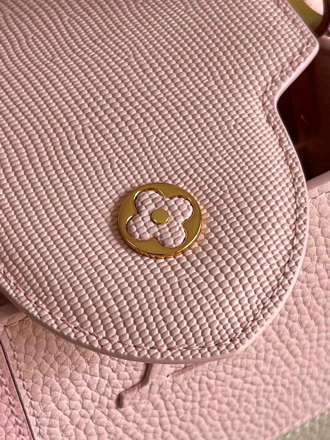 Louis Vuitton Capucines BB Pembe Yapbozlu Küçük Çanta - Glimmer of Luxury