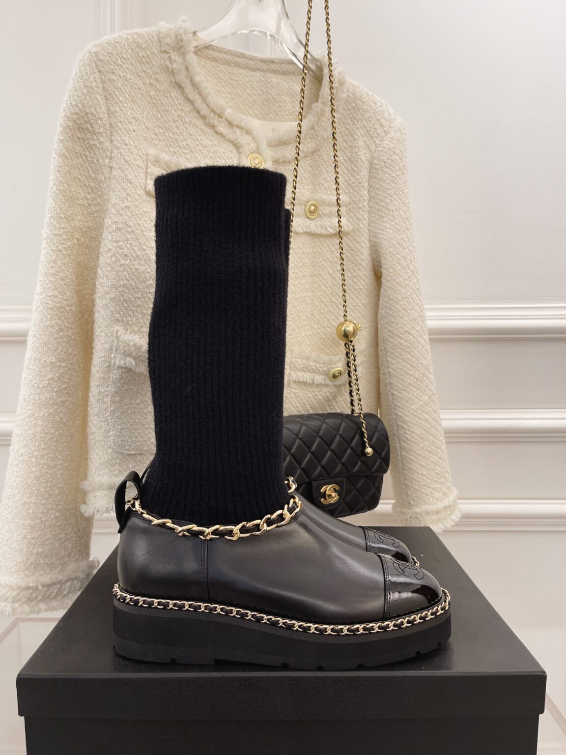 Chanel Çorap Botlar - Glimmer of Luxury