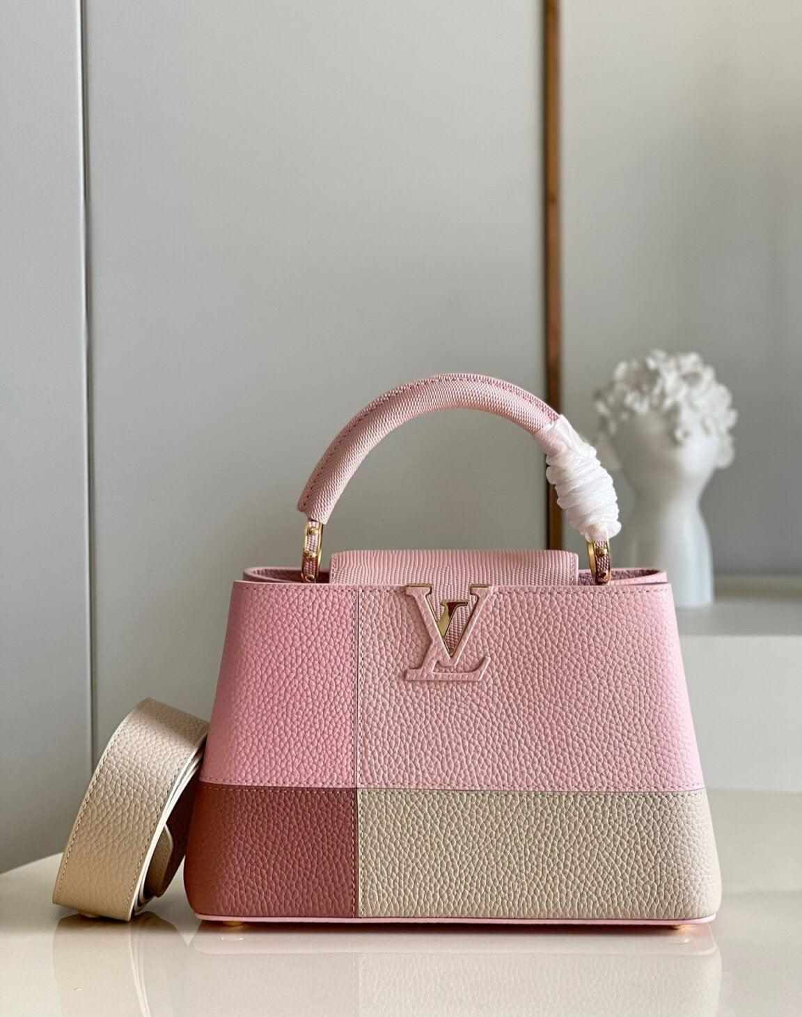 Louis Vuitton Capucines BB Pembe Yapbozlu Küçük Çanta - Glimmer of Luxury