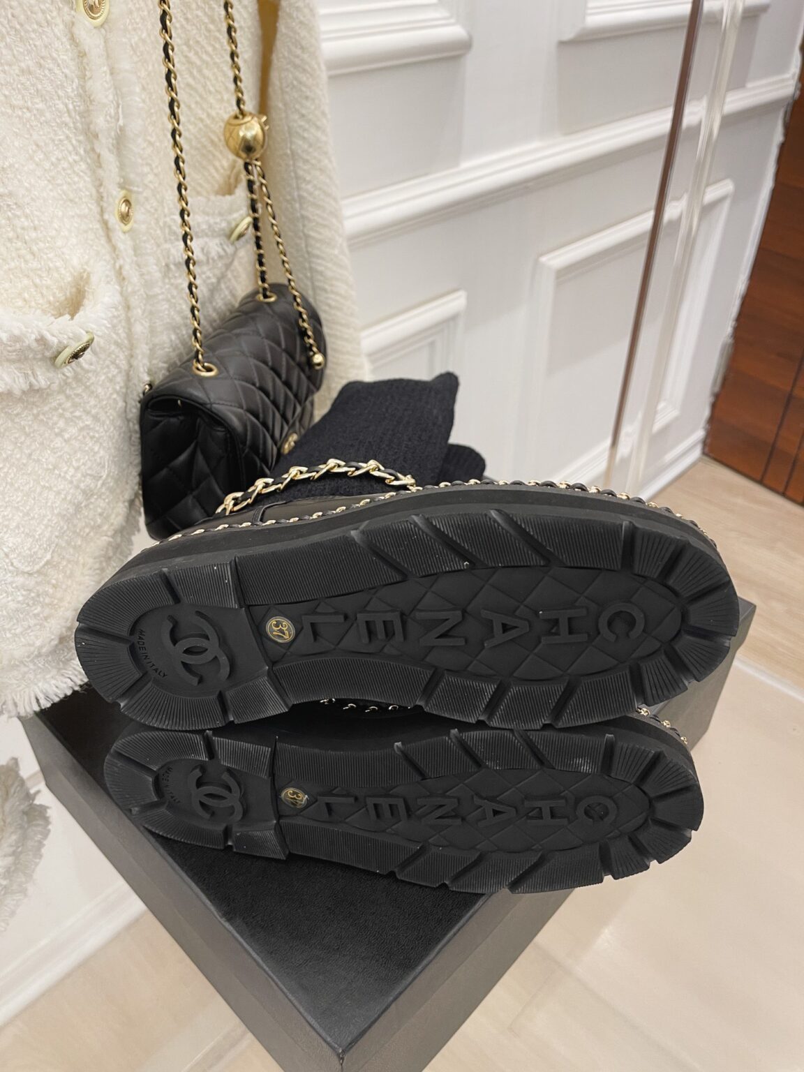 Chanel Çorap Botlar - Glimmer of Luxury