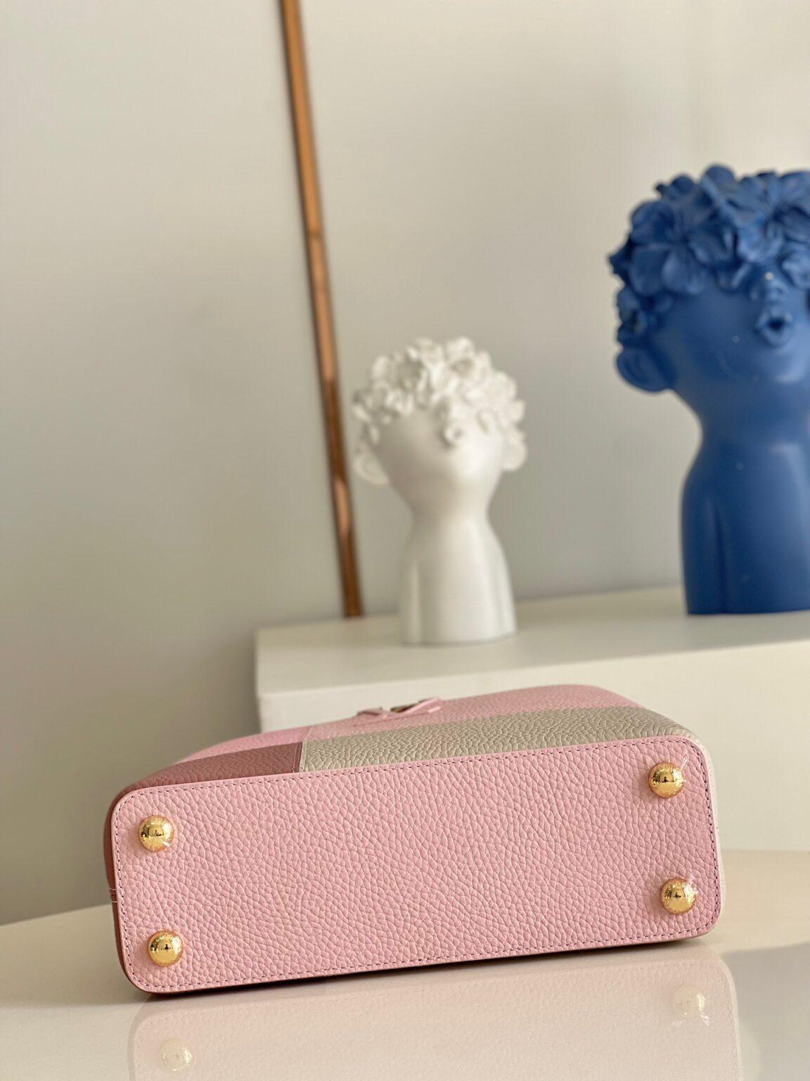 Louis Vuitton Capucines BB Pembe Yapbozlu Küçük Çanta - Glimmer of Luxury