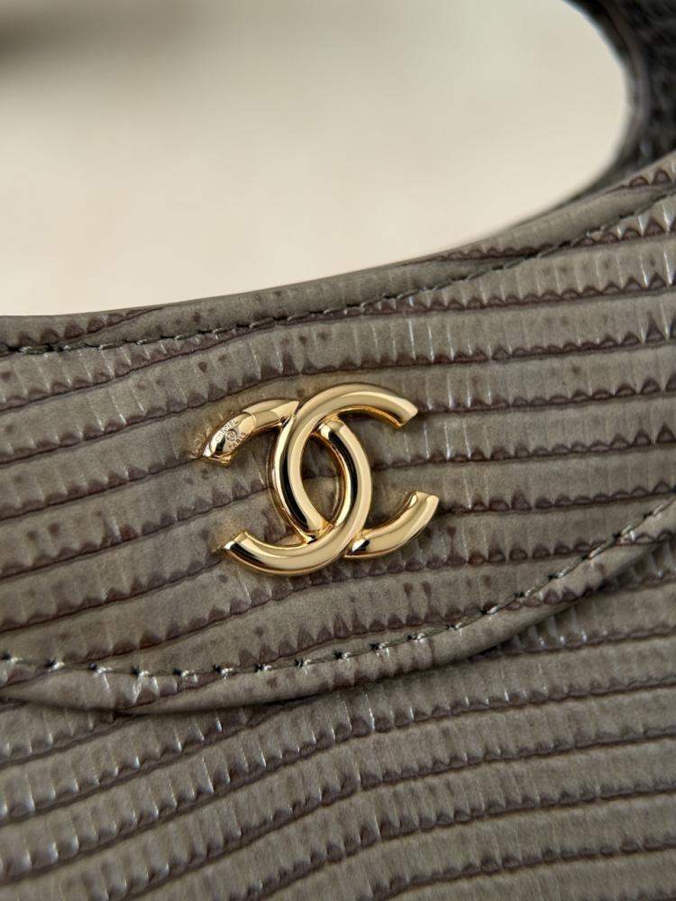 Chanel Nano 31 Kertenkele Kabartmalı Alışveriş Çantası