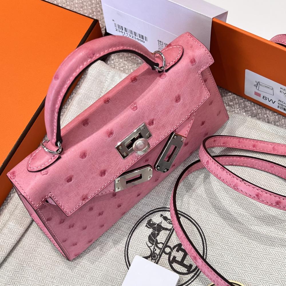 HERMES KELLY 20 MINI SELLIER ANEMONE EPSOM GOLD HARDWARE