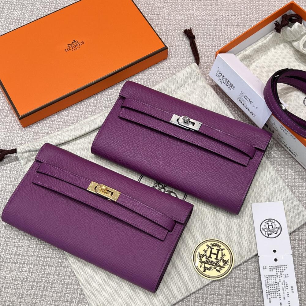 Hermès Kelly To Go Epsom 19cm Anemone 
