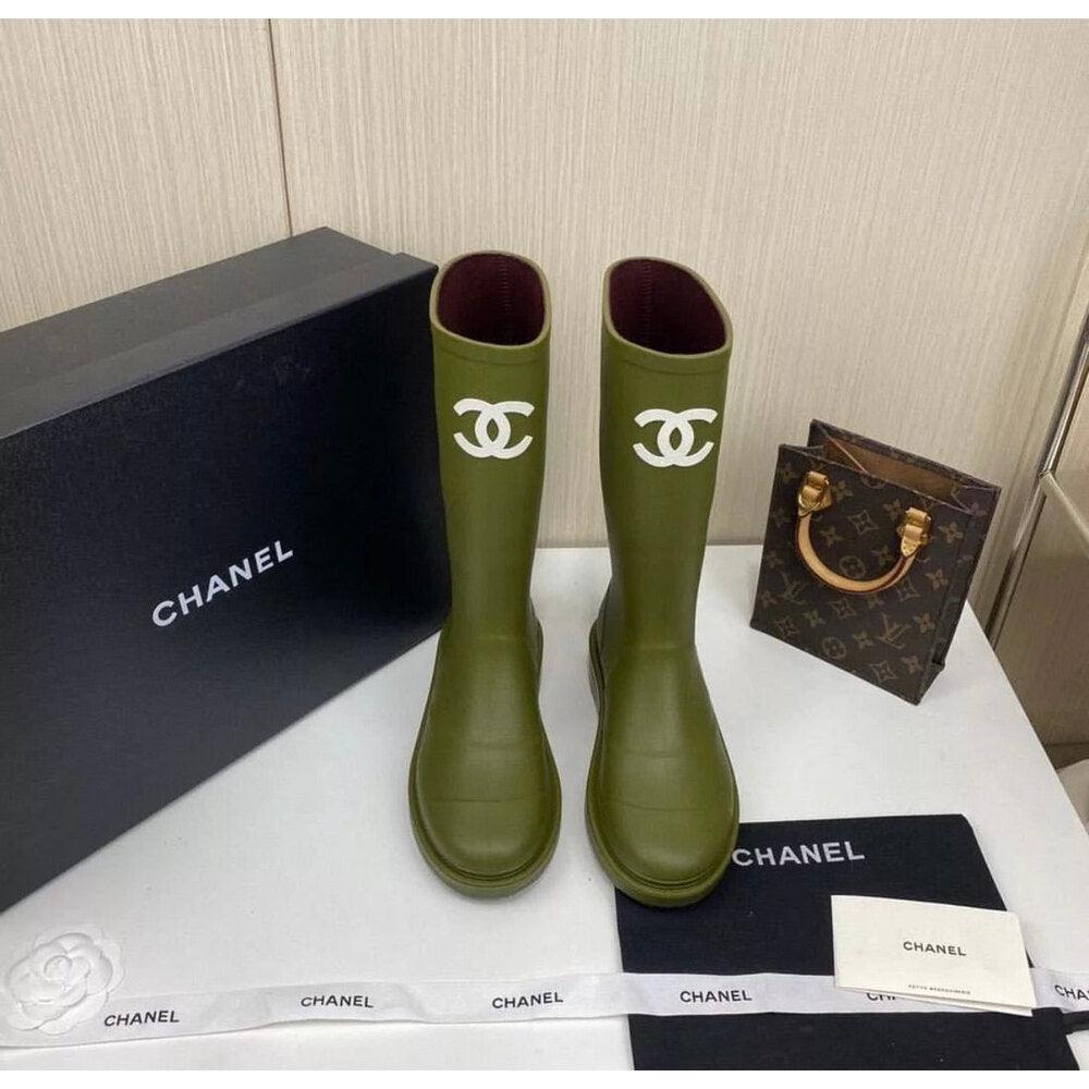 Chanel Couture-ified Wellington Botlar - Glimmer of Luxury