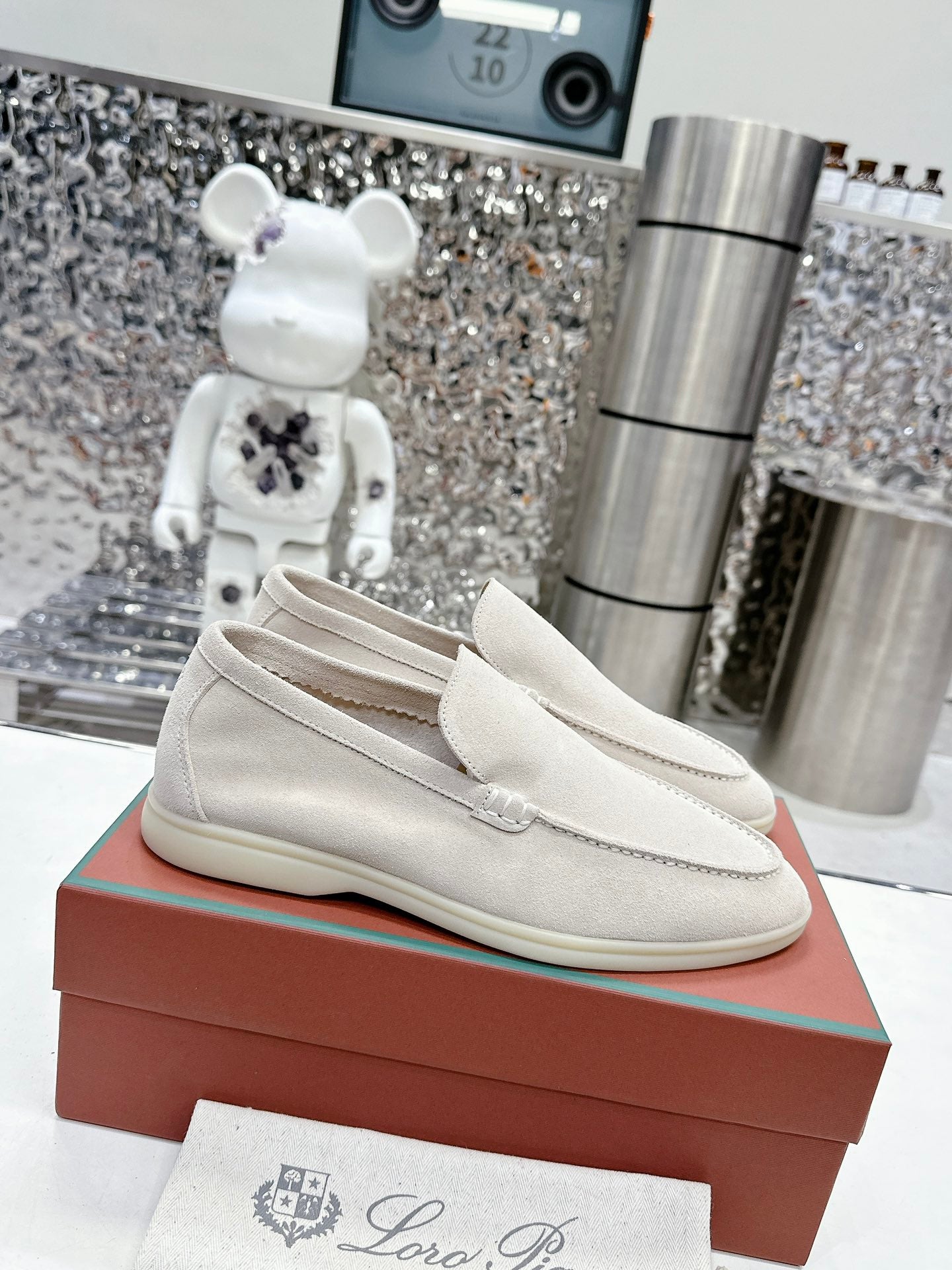 حذاء لوفر LP Summer Walk من الجلد المدبوغ