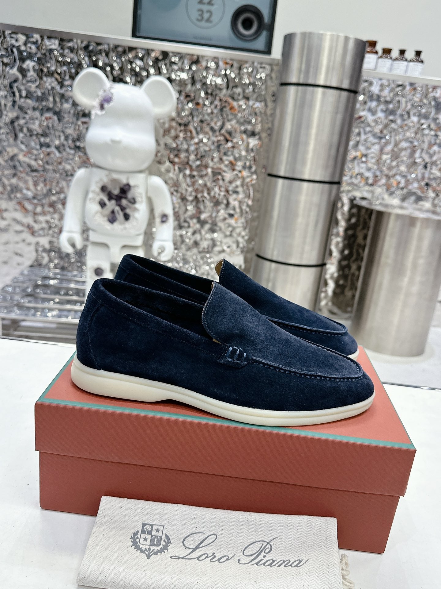 حذاء لوفر LP Summer Walk من الجلد المدبوغ