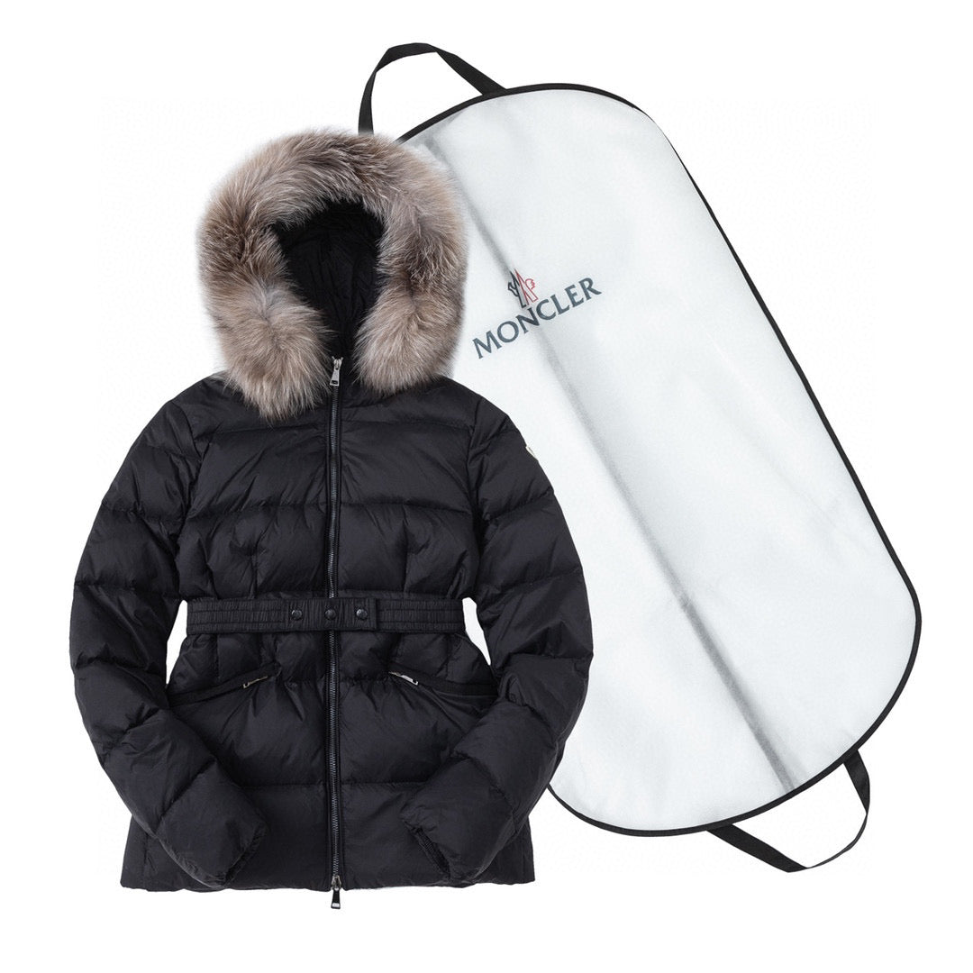 MONCLER Moner Hermifur Kuş Tüyü Mont