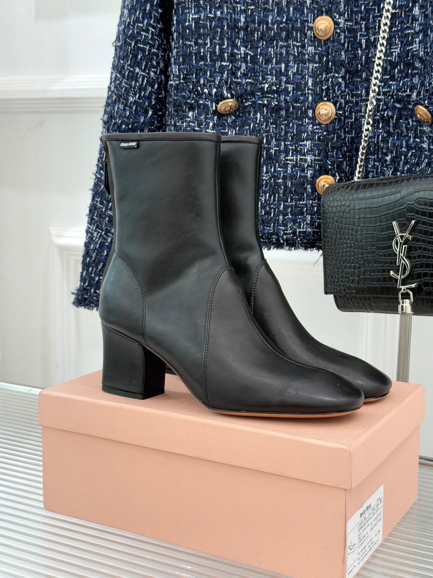 Miu Miu 25WF Flexible Leather Boots