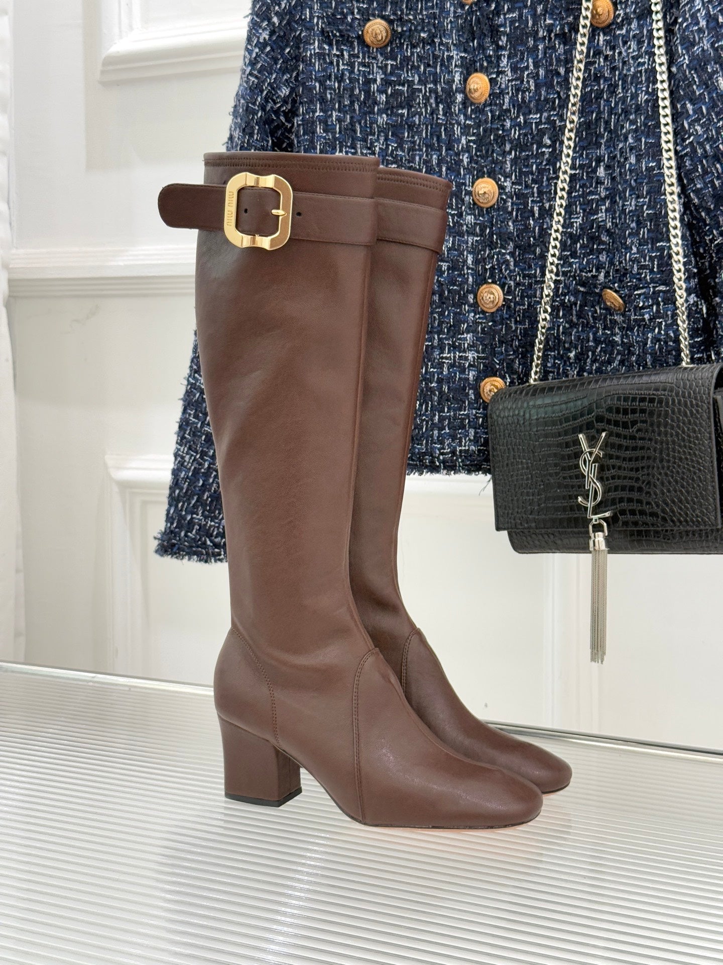 Miu Miu 2025 Fall/Winter Collection – Flexible Leather Boots