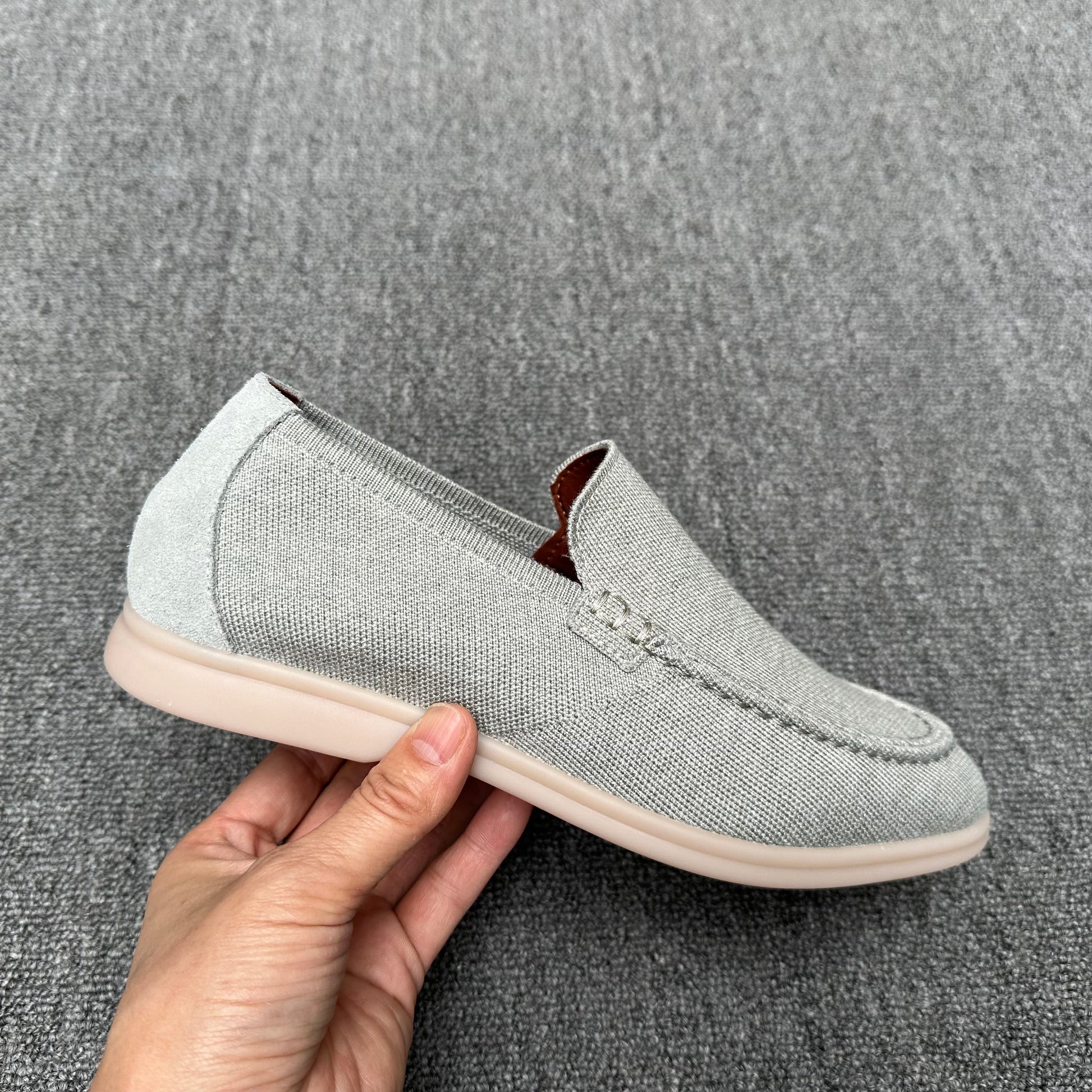 LP Summer Walk Loafer Knitted Fabric Shoes