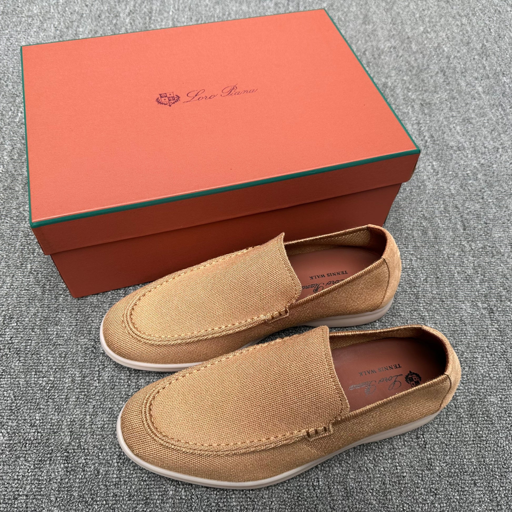 LP Summer Walk Loafer Knitted Fabric Shoes