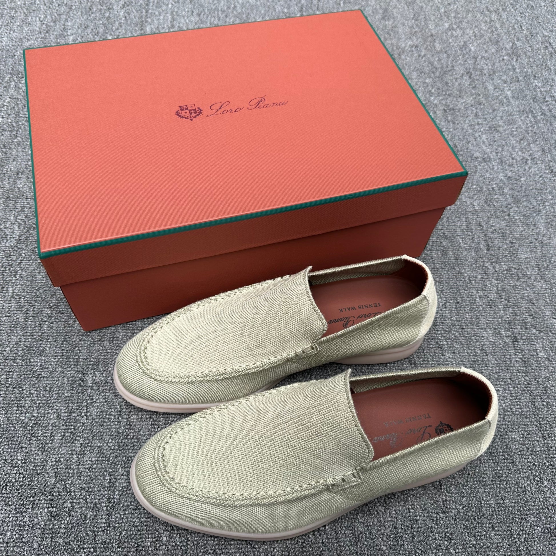 LP Summer Walk Loafer Knitted Fabric Shoes