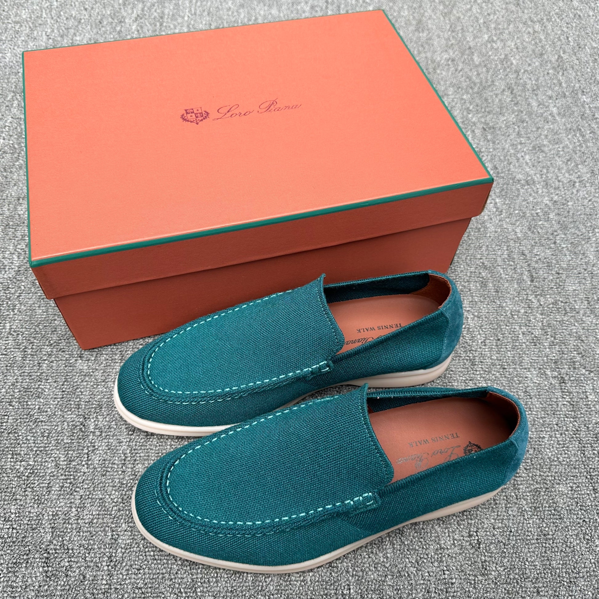 LP Summer Walk Loafer Knitted Fabric Shoes