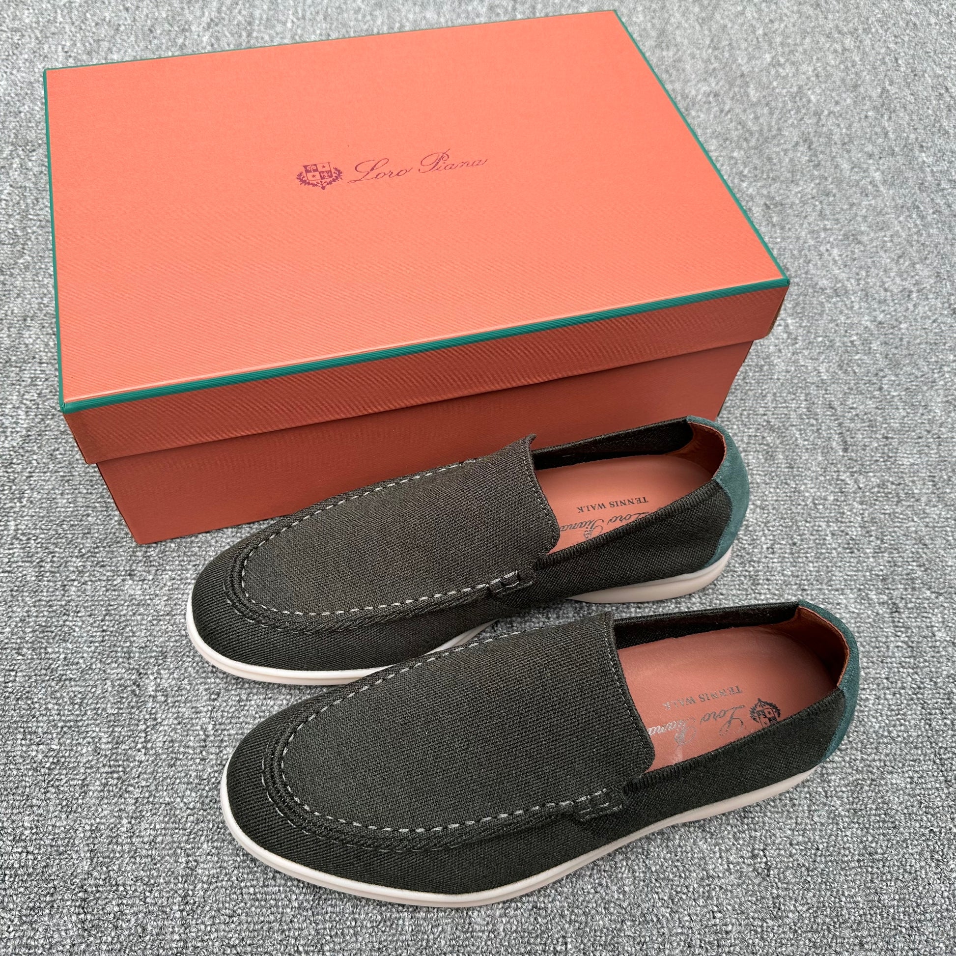 LP Summer Walk Loafer Knitted Fabric Shoes
