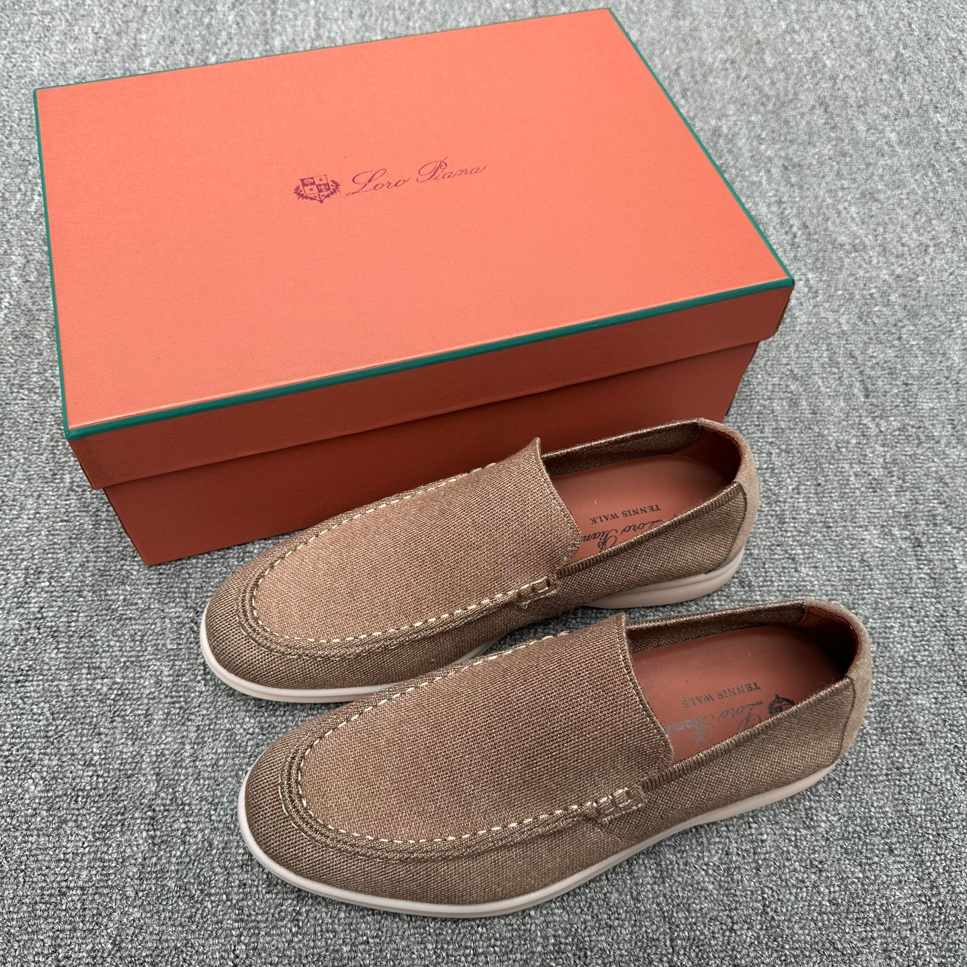 LP Summer Walk Loafer Knitted Fabric Shoes