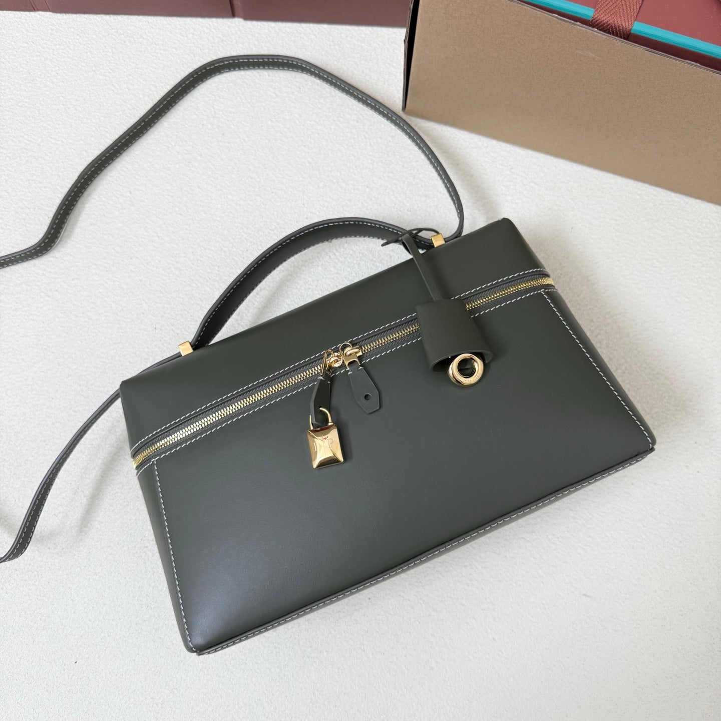 Loro Piana Extra Pocket L19 Clutch Handbag